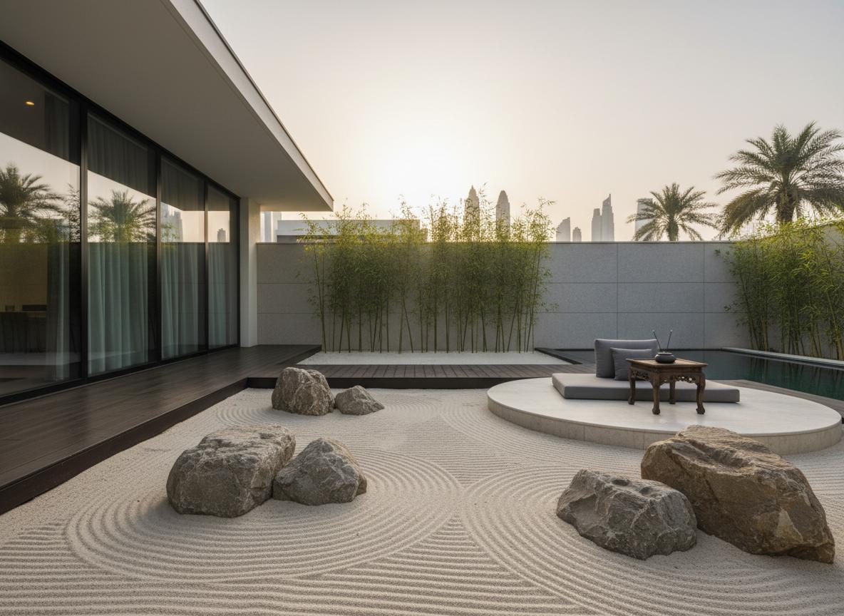Zen garden design